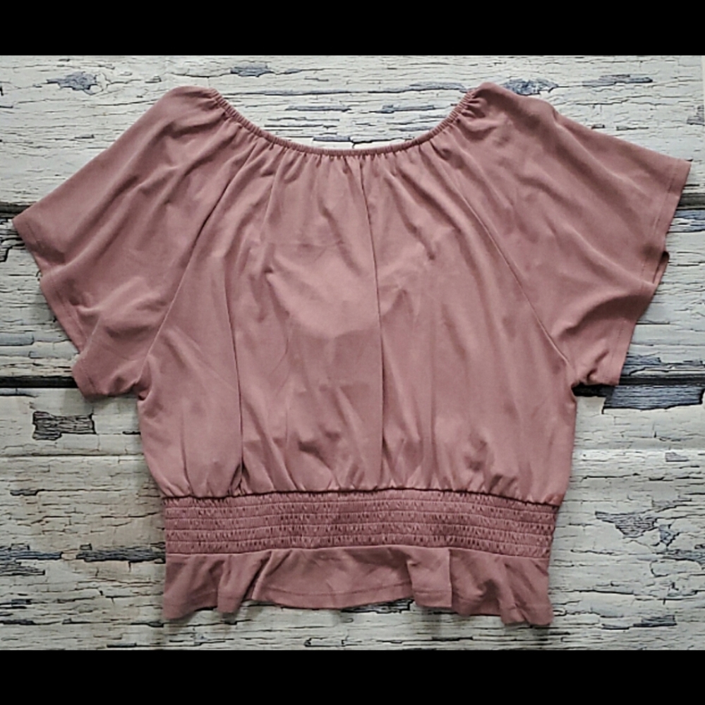 NWT Aeropostale Crop Top - Purple - Size L - Women - Picture 2 of 5